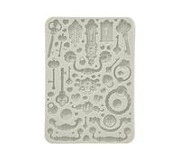 Stamperia KACMA537 Moule en silicone A5, en silicone, clés, 14, 8 x 21 x 1,1 cm