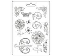 STAMPERIA KFT Mould A4 - Sir Vagabond in Fantasy World - Tournesol mécanique