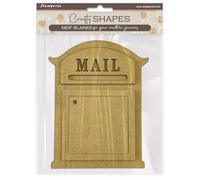 Stamperia KLSM18 Crafty Shapes Brown, 20 x 0,5 x 16 cm