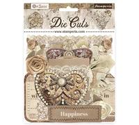 Stamperia - Les découpes pour le scrapbooking, les albums, la fabrication de cartes, le bullet journaling et plus, les formes de cardboard découpées au laser, faciles à coller, parfaites pour les