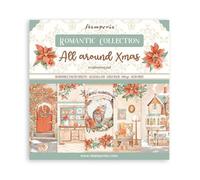 Stamperia, Lot de papier de Noël tout autour