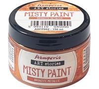 Stamperia Misty Paint metallic 150ml peinture acrylique fournitures d'art peinture pour bricolage DIY Bronzite