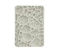 Stamperia Moule en silicone A5 pour scrapbooking, bullet journaux et plus, non collant, convient pour l'argile à séchage à l'air, la résine et plus, parfait pour l'artisanat et le cadeau (forêt,