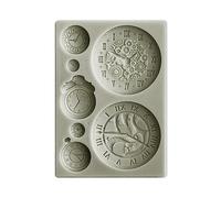 Stamperia Moule en silicone A6 - Horloges du monde entier