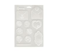 Stamperia Shabby Rose Moule Souple, Multicolore, 14,8 x 21 x 1,1 cm
