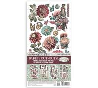Stamperia - Paper Cut Outs for Scrapbooking, Albums, Card Making, Bullet Journalling and More, Acid Free, Double Sided, 4 Sheets, Perfect for Hobbies, Crafts, and Gifting (Master of Magic)