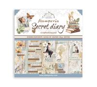 Stamperia - Papier de scrapbooking pour scrapbooking, albums, fabrication de cartes, bullet journaling et plus, sans acide, double face, parfait pour les loisirs, les travaux manuels et les cadeaux