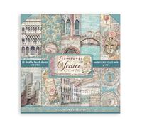 Stamperia - Papier de scrapbooking pour scrapbooking, albums, fabrication de cartes, bullet journaling et plus, sans acide, double face, parfait pour l'artisanat et le cadeau (Venice, City of Art