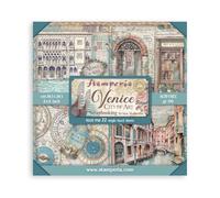 Stamperia - Papier de scrapbooking pour scrapbooking, albums, fabrication de cartes, bullet journaling et plus, sans acide, visage unique, parfait pour l'artisanat et le cadeau (Venice, City of Art