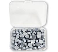 STAMPERIA - Perles de cire - Wax beads - Kit de cire - argent clair 20 g