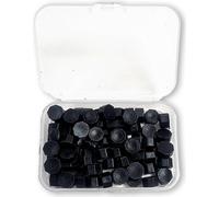 STAMPERIA - Perles de cire - Wax beads - Kit de cire - noir mat 20 g