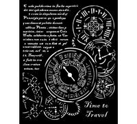 STAMPERIA Pochoir Mixed Media STENCIL 25x25 cm - Venice Le temps de voyager