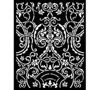 Stamperia Pochoirs épais pour scrapbooking, albums, cartes, bullet journaling, etc. Matériau flexible, facile à nettoyer, parfait pour l'artisanat et les cadeaux (Sir Vagabond in Fantasy World Metal