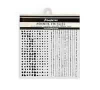 Stamperia Pochoirs épais pour scrapbooking, albums, cartes, bullet journaux, etc. Double texture, matériau flexible, facile à nettoyer, parfait pour les loisirs, les travaux manuels et les cadeaux