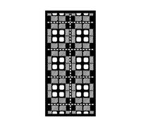 Stamperia Pochoirs épais pour scrapbooking, albums, cartes, bullet journaux, etc. Motif en tissu, matériau flexible, facile à nettoyer, parfait pour les loisirs, l'artisanat et les cadeaux (Gear up
