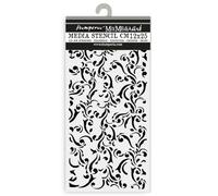 Stamperia Pochoirs épais pour scrapbooking, albums, cartes, bullet journaux, etc. Texture, matériau flexible, facile à nettoyer, parfait pour les loisirs, l'artisanat et les cadeaux (Gear up for