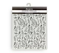 Stamperia Pochoirs épais pour scrapbooking, albums, fabrication de cartes, bullet journal, etc. Motif : matériau flexible, facile à nettoyer, parfait pour les loisirs, l'artisanat et les cadeaux