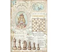 Stamperia Rice Paper Sheet A4-Queen Alice