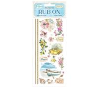 Stamperia Rub on-Blue Dream, 0, 1 sheet