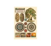 Stamperia Savane - Forme colorée