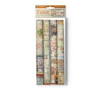 Stamperia SBPLT40 Feuilles de tissu, multicolore, 30 x 30 x 0,2 cm