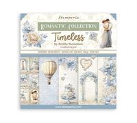 Stamperia - Scrapbook Paper Pad for Scrapbooking, Albums, Card Making, Bullet Journalling and More, Acid Free, Double-Sided, Perfect for Hobbies, Crafts, and Gifting (Timeless) (20.3 x 20.3cm)