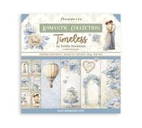 Stamperia – Papier de scrapbooking Timeless – 30,5 x 30,5 cm – Sans acide, double face
