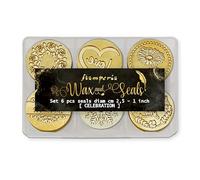 Stamperia Seal Set, Gold, 5,5 x 8,5 x 2 cm