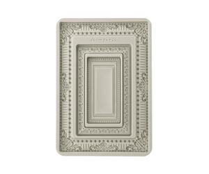 Stamperia - Silicon Mould A5 for Scrapbooking, Bullet Journals and More, Non-Stick, Suitable for Air-Dry Clay, Resin and More, Perfect for Crafts and Gifting (Favourites Refresh, Frames)