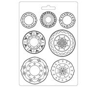 Stamperia Soft Maxi Mould A5-Plates, Casa Granada -3PTA5605