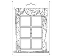 Stamperia Soft Maxi Mould A5-Window, Day Dream