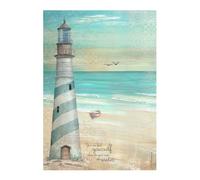 Stamperia Soie de paille à motifs « Sea Land - Lighthouse »