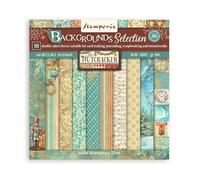 Stamperia - Tampon de papier de scrapbooking pour scrapbooking, albums, cartes, bullet journals et plus, sans acide, double face, parfait pour l'artisanat et le cadeau (The Nutcracker Backgrounds)