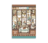 Stamperia - Tampon Washi pour scrapbooking, albums, cartes, bullet journals et plus, translucide et facile à couper, sans acide, parfait pour les loisirs, l'artisanat et le cadeau (Alterego) (A5) (8