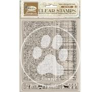 Stamperia Tampons acryliques pour scrapbooking, albums, fabrication de cartes, bullet journaling et plus, transparent, longue durée, facile à nettoyer, parfait pour les loisirs, les travaux manuels et
