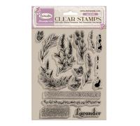 Stamperia Tampons acryliques pour scrapbooking, albums, fabrication de cartes, bullet journaling, etc. Transparent, longue durée, facile à nettoyer, parfait pour les loisirs, l'artisanat et le cadeau