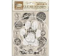 Stamperia Tampons acryliques pour scrapbooking, albums, fabrication de cartes, bullet journaling, etc. Transparent, longue durée de vie, facile à nettoyer, parfait pour les loisirs, l'artisanat et le