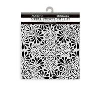 Stamperia - Thick Stencils for Scrapbooks, Albums, Cards, Bullet Journalling, and More, Flexible Material, Easy to Clean, Perfect for Crafts and Gifting (Favourites Refresh, Lace)