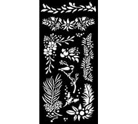 Stamperia - Thick Stencils for Scrapbooks, Albums, Cards, Bullet Journalling, and More, Flexible Material, Easy to Clean, Perfect for Hobbies, Crafts and Gifting (The Owl’s House, Branches)