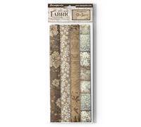 Stamperia - Tissu pour scrapbooking, albums, bullet journaling et plus, polyester, peut être cousu à la main ou à la machine, convient pour la colle artisanale, parfait pour l'artisanat et le cadeau