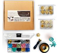 STAMPERIA - Wax And Seals - Kit de démarrage pour cachets de cire