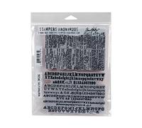 Stampers Anonymous Dritz Notions SPATHCMS.266 StampersA Tampon étirable Papier Journal et Type