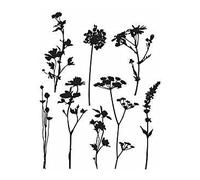 Stampers Anonymous emboutisseurs Anonyme Tim Holtz étirable tampons 7 x 21,5 cm Fleurs Sauvages