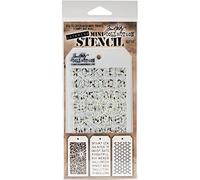 emboutisseurs Anonyme Tim Holtz Pochoir Mini Couches Set # 17