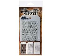 Stampers Anonymous emboutisseurs Anonyme Tim Holtz Pochoir Mini Couches Set # 8