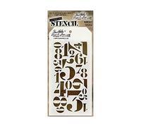 Stampers Anonymous Pochoir stratifié Tim Holtz 10,5 cm x 21,60 cm