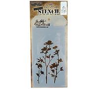Stampers Anonymous Tim Holtz Layered Stencil 4.125"X8.5"-Wildflower