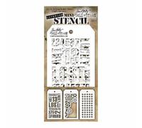 Stampers Anonymous Tim Holtz Thmst001 Mini Pochoirs Set 1