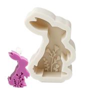 Stampo Coniglietto - Pasquale Resina Flessibile, Versatile Decorazione Pasqua, Stampo Artigianato Fai Da Te, Pasquali Sapone, Coniglietto Decorazione Silicone Resina - Par art