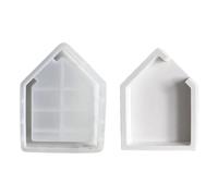 Stampo en silicone a di casa, en silicone domestico per resina epossidica, a di resina epossidica stampo di fusione di resina | Design Hollow Design Seaside Stampo per casa per